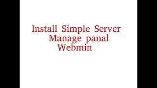 Install webmin AWS