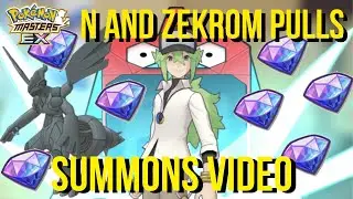 Spent 40,000+ GEMS on N and ZEKROM SUMMONS PULLS | Pok&eacute;mon Masters EX