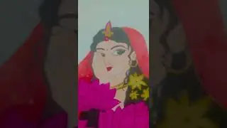 #Radha Rani drawing ✍️🫀#viral #art #trending #drawing 🦋❣️