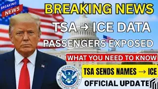 ⚠️ BREAKING ALERT: Passenger Names Sent from TSA to ICE &mdash; What They&rsquo;re Not Telling You