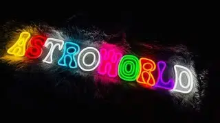 ASTROWORLD | LED Neon Sign , Neon Sign Custom, Home Decor, Gift Neon light
