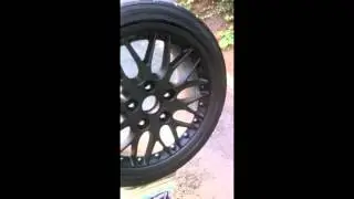 Plastidip Stock Porsche 996 Wheels