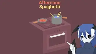 Afternoon spaghetti.