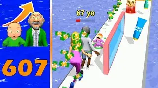 MAX LEVEL Run Of Life (IOS, Android) NEW UPDATE Gameplay Walkthrough All Levels Eps 607 #Shorts
