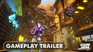 GUN JAM is a rhythm first-person shooter where the player must shoot to the beat to survive.