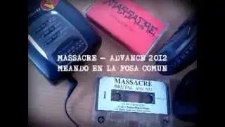 MASSACRE- Las Violentas calles de Santiago, Meando en la Fosa común, Brutal - Cassette