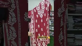 Live highlight ‼️ book👉 8009186184 ‼️#chikankari #fashion #lucknowikurtis #indianclothing #dress