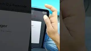iPad M3 Fingerprint lock | How to setup Fingerprint lock in iPad | #ipadlock #ipadfingerprintlock