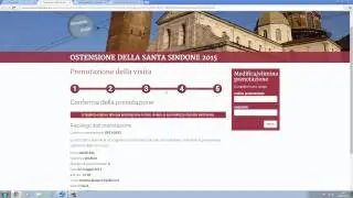 Sindone 2015: il tutorial per prenotare online