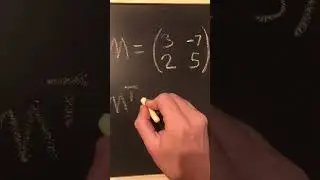 Finding the transpose of a 2x2 matrix