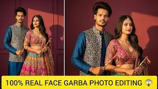 Trending Garba Look Ai Photo Editing Prompts | Google Gemini Navratri Ai Photo Editing |