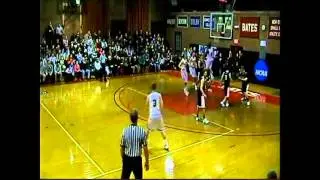 Bates Men's Basketball: Marcus Delpeche Dunks vs. Bowdoin