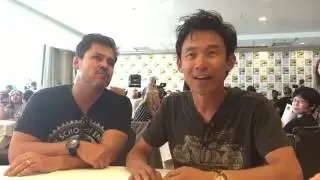 MACGYVER: Peter Lenkov & James Wan Interview - Comic-Con 2016