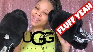 UGG FLUFF YEAH SLIDES REVIEW!