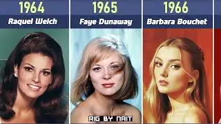 100 Years of Beauty: Hollywood's #1 Actress Each Year  #Hollywood #Beauty #Actresses