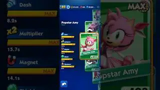 Sonic Dash 2026 - Upgraded 2 Characters in to Max Level