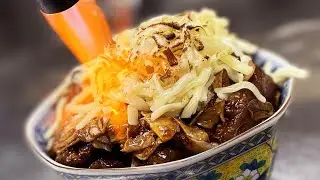 【ガリハラ】にんにく牛丼　Super garlic GYU-DON