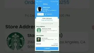 Cari Crew Driver getting food delivery order