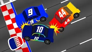 The Closest NASCAR Finish Happened On Roblox