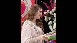 Kis Rung ki chooriyan dikhaon 😍 | #shorts #javedsheikh #goodmorningpakistan #nidayasir #mominaiqbal