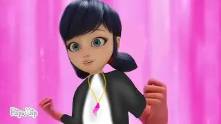 Pink rouge transformation fan made.                                  #marinetteallmiracolous