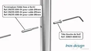 Comment installer ses c&acirc;bles pour garde-corps inoxdesign.fr