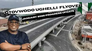 Otovwodo Ughelli Flyover Construction | January 2026 Progress Update 