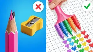 ART & PAINTING HACKS FOR PARENTS 🎨 DIY Art Ideas by 123 GO! Trends