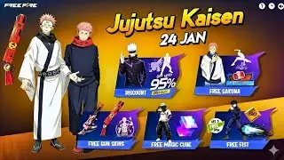 💥 Jujutsu Kaisen  in Free Fire | Full Event Review & Free Rewards
