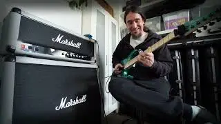 MARSHALL SILVER JUBILEE - Heavy Metal Lead / Rhythm Tone (cam audio)