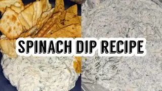 Easy Cold Spinach Dip Recipe | How to make Spinach Dip | Spinach Dip Recipe with Sour Cream
