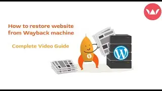 How to restore website from Wayback machine | Complete Video Guide #waybackmachine