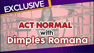 Dimples Romana Turns On 'Daniela Mode' In A Game of Act Normal