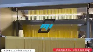 Spaghetti  Processing Machine - Spahetti Cutting Machine #microindustries #spaghetti