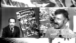 1973 News Report on Comic Book Collecting w/ Stan Lee #stanlee #comicbooks #retronews