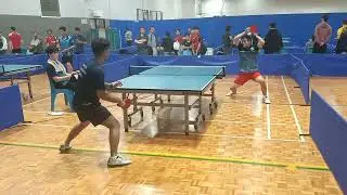 2024 south pennants table tennis Jaskereet Singh vs Chris Kwok set 2