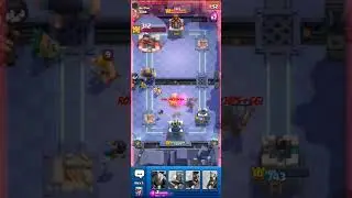 ONLY 2 HITS?! Royal Giant's INSANE Last Second Clutch! 😱#denzelwashington #clashroyale #royalgiant