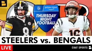 Steelers vs. Bengals Live Streaming Scoreboard, Free Play-By-Play, Highlights | NFL Week 7 on TNF