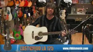 Eastwood LA125 Acoustic Guitar Review by Rikki's Music Shop, Edinburgh