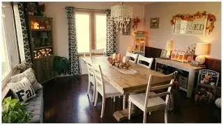 Fall Home Tour - The Dining Room | So Long Sweet Autumn