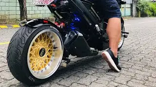 Honda ZoomerX Fatty Setup with BBS mags