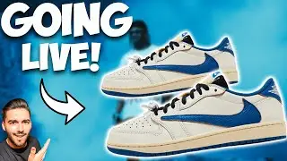 ENTER NOW TRAVIS SCOTT JORDAN 1 LOW FRAGMENT RAFFLE!