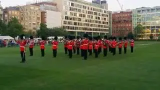 God save the Queen, HAC band @ 2015 open evening