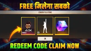 Free Fire Redeem Code Today | 8 December Emote Redeem Code | Dj Alok Redeem Code In Free Fire