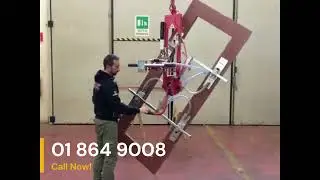 Vacuum Lifter for Lifting & Rotating Doors - One Stop Handling Ireland Ltd.