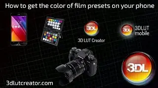 How to get the color of film presets on your phone
