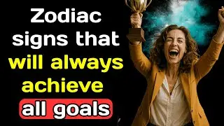 Zodiac signs that will always achieve all goals.