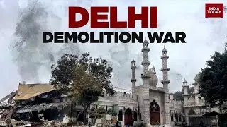 Turkman Gate Violence: Court-Ordered MCD Drive Turns Violent, Police Clarify Mosque Untouched