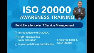 ISO 20000 Awareness Training Course - Episode 6: Certification Process