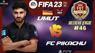 RBLZ UMUT VS FC PIKACHU | FIFA 23 - FUT CHAMPIONS WEEKEND LEAGUE #46 - PRO VS PRO